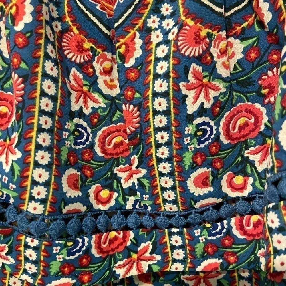 Week& Peasant Style Floral Womens Off shoulder Blouse - Picture 6 of 6